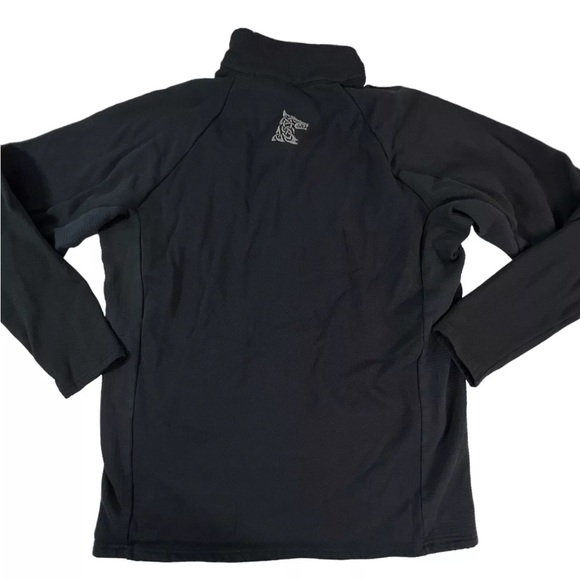 Norse Projects Men's Thick Polartec Soft Shell 1/2 Zip Jacket Black Large Sample - Picture 1 of 9